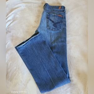 EUC 7 for all Mankind bootcut jeans